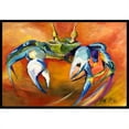 thumbnail image 1 of Carolines Treasures JMK1110JMAT Blue Crab Tapis Intérieur & Extérieur - 24 x 36 Po., 1 of 4