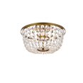 thumbnail image 3 of Elegant Lighting Cora Support Encastré 13 Pouces en Laiton, 3 of 4