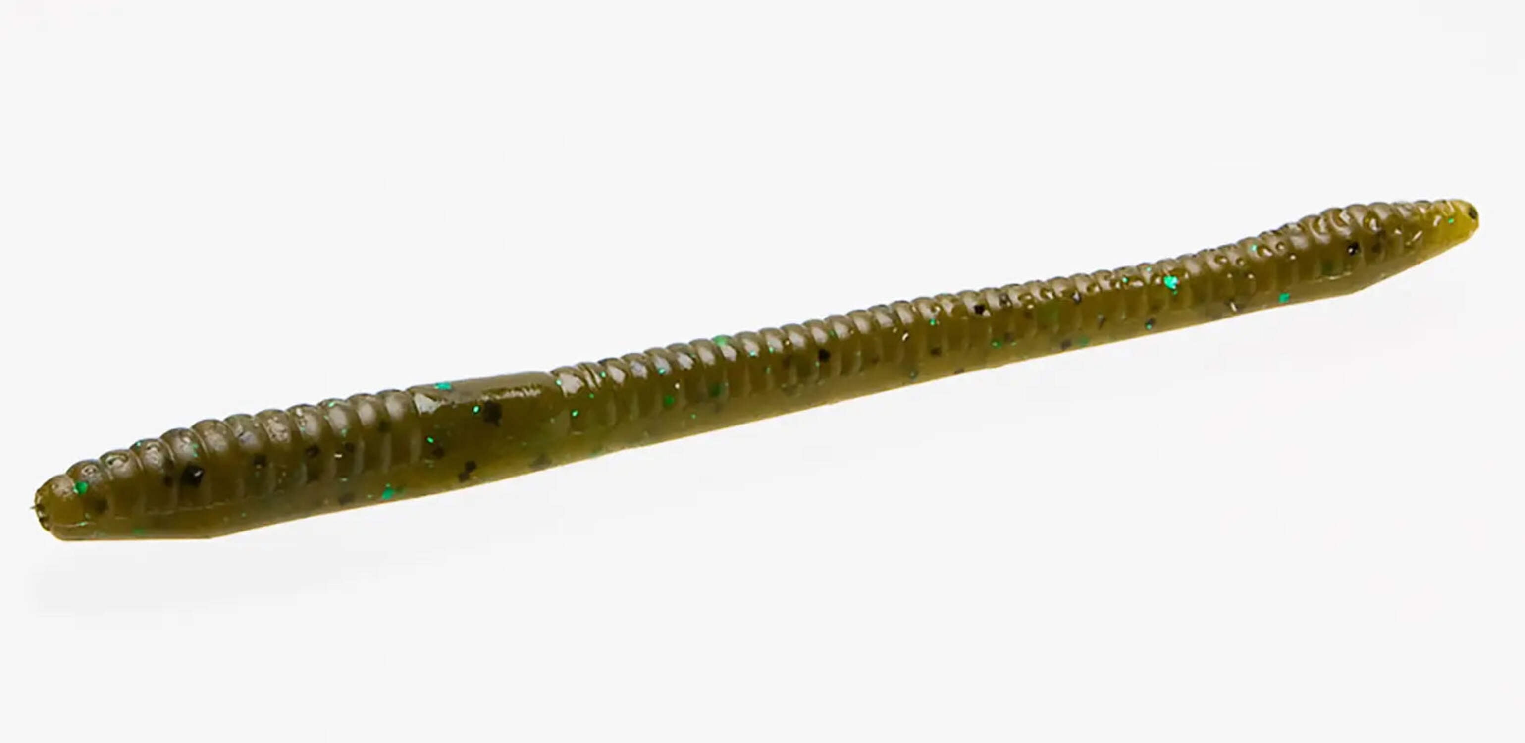 Zoom Finesse 4.5'' Green Pumpkin Blue 20pk - Walmart.com