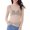 Skin, variant on See-through Mesh Bottoming Tops Women O-Neck Long Sleeve Slim Fit Shirt Clear Sun Protection Gauze Tops