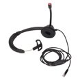 thumbnail image 2 of Auriculares monoaurales de un solo oído con micrófono con cancelación de ruido y ajuste de volumen., 2 of 14