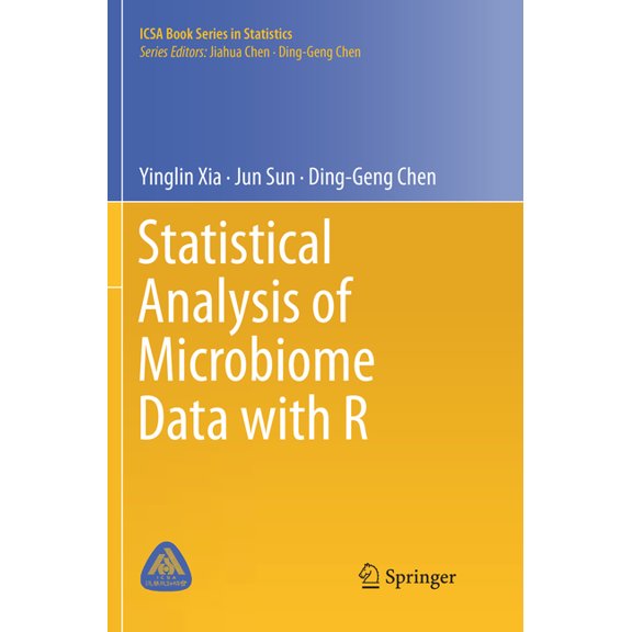 Icsa Book Statistics Statistical Analysis of Microbiome Data with R, (Paperback)
