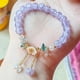 thumbnail image 4 of Pulsera de cristal de la flor de los cabritos con la joyería fina ajustable de cristal para las muchachas, 4 of 6
