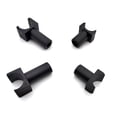 thumbnail image 2 of Riel para asiento de silla de ruedas ReyjiuMed, compatible con tubos de 7/8 de pulgada, juego delantero y trasero, para sillas de ruedas Silver Sport 1 y K1, diámetro de 19 mm, nailon negro, estilo mo, 2 of 4