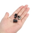 thumbnail image 5 of Uxcell Potentiometer Control Knob ABS Guitar Knob For Electric Guitar 270 Degrees D Type Black White 20PCS, 5 of 6
