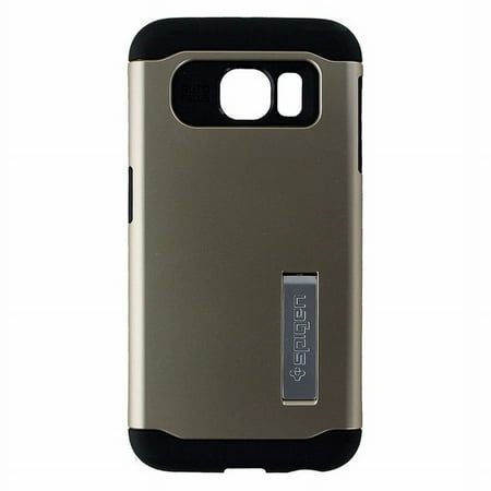 Spigen Slim Armor Series Dual Layer Case for Samsung Galaxy S6 - Gold/Black