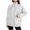 *White, variant on ClodeEU Women's High Neck Zip Up Sweatshirt with Two Pockets,Casual Long Sleeve Fall Fashion Top Black,Womens Plus XL
