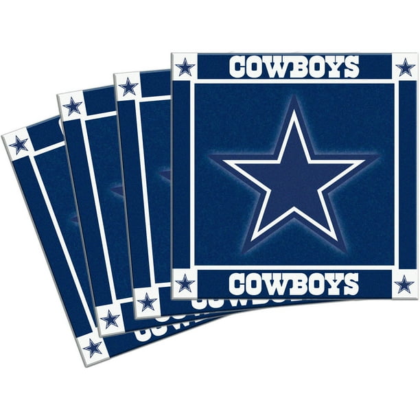 NFL Dallas Cowboys 4Pack Ceramic Coasters