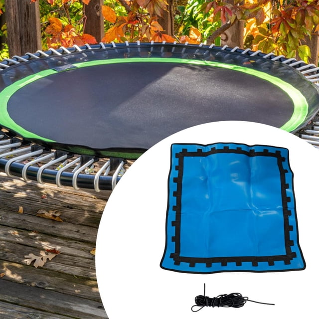 Trampolín reemplazar la parte de la colección de la parte del montaje de para el jardín del patio trasero interior Azul