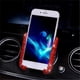 thumbnail image 5 of Moyic Soporte de teléfono para coche para mujer, diamantes de imitación en el interior, soporte de Clip para ventilación de aire, soporte Videojuegos y accesorios Rojo, 5 of 6