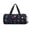 Space Dinosaur, variant on Space Dinosaur print Round Travel Duffel Bag is a foldable gym bag with an inner pocket, perfect for travel sports