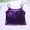 A Purple, variant on Aislor Kids Girls Shiny Sequined Adjustable Shoulder Straps Tank Top Dance Performing