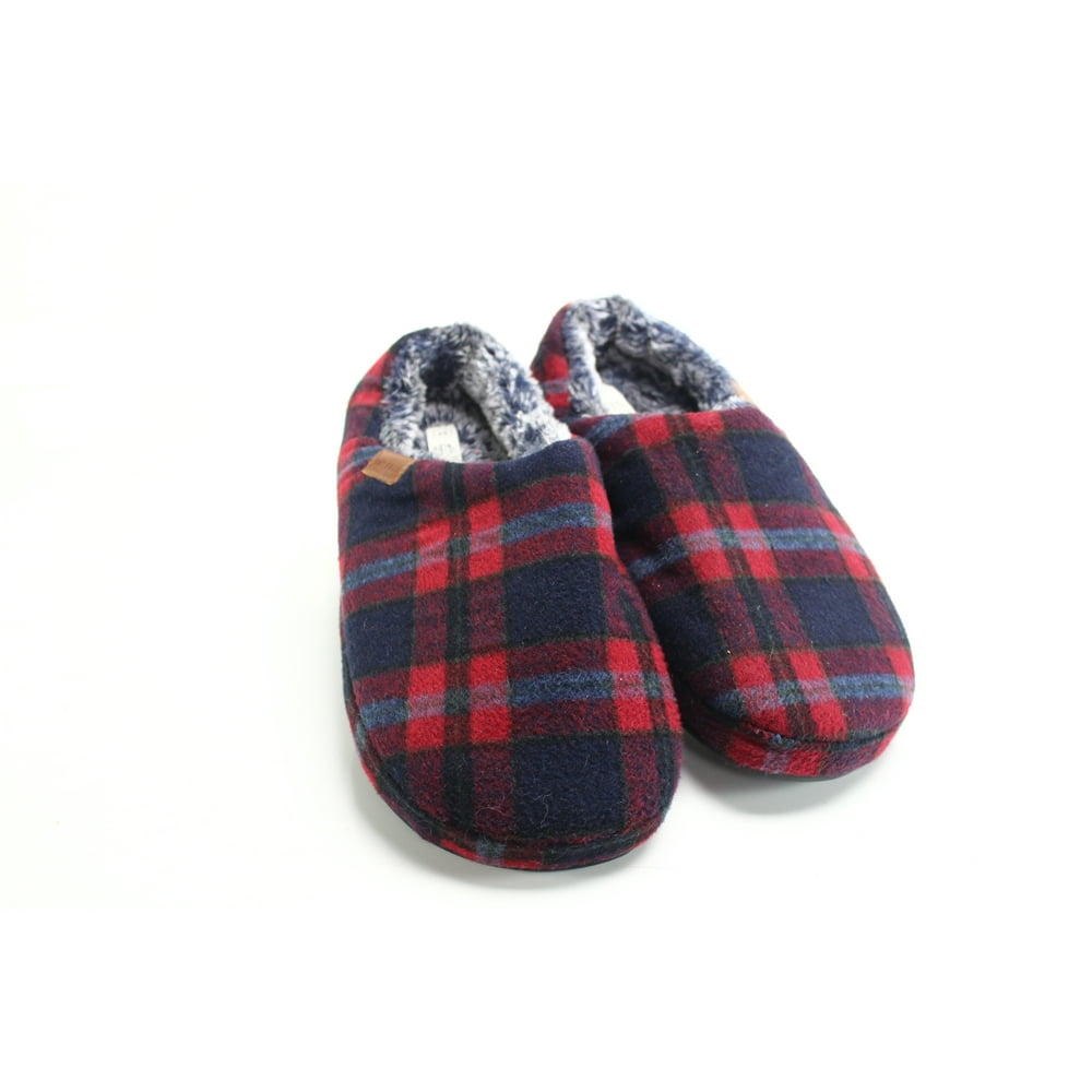 Fat Face - Men's Shoes 10M Plaid Slip On Moccasin Slippers 10 - Walmart