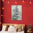 thumbnail image 3 of Stupell Industries Traditional Blue Bird Christmas Tree Canvas Art, 30 x 45, by Tina LeCour, 3 of 8