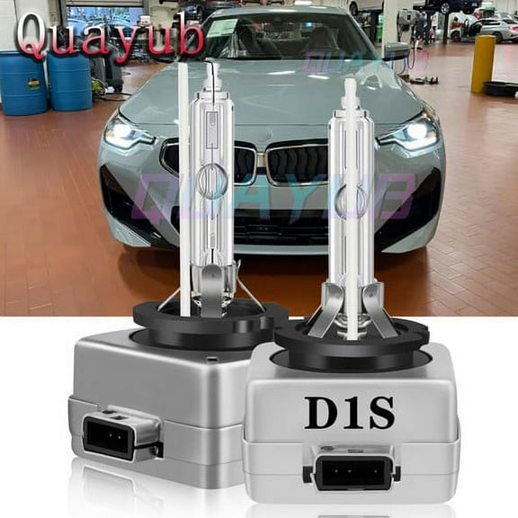 D1S HID Headlight Bulbs 35W White 6000k Bright For BMW 230i 230i xDrive 2017-2018