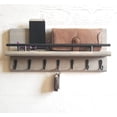 thumbnail image 3 of Perchero Repisa Organizador Llaves Vintage Colgador Bolsas Furniture World Perchero Repisa Organizador Llaves Vintage Colgador Bolsas, 3 of 8