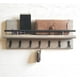 thumbnail image 3 of Perchero Repisa Organizador Llaves Vintage Colgador Bolsas Furniture World Perchero Repisa Organizador Llaves Vintage Colgador Bolsas, 3 of 8