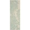Safavieh Bella Collection BEL115C Handmade Beige and Blue Premium Wool Runner (2'3" x 9')