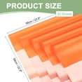 thumbnail image 2 of Uxcell Flower Wrapping Paper Iridescent Double Sided Florist Bouquet Packaging Solution Orange, 2 of 7