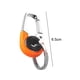thumbnail image 3 of Mosquetón de hebilla de moda con colgante de llave de coche para accesorios de coche (naranja) Sywqhk Accesorios para autos y motos, 3 of 3