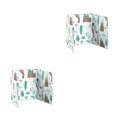 thumbnail image 4 of Advancent Utensilios de cocina Pantalla de salpicaduras de aceite Placa de papel de aluminio plegable Estufa de Deflector a prueba de salpicaduras Type2 NO2 Advancent CBP159640, 4 of 6