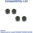 thumbnail image 2 of OTTULUR Valve Seals Replacement for Honda TRX400EX TRX250X 300 400 Set of 4, 2 of 5