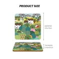 thumbnail image 5 of Xecao Garden Farm for MDF Cork Coaster 4 Pcs,Drink Coasters,Suit for House Warming Gifts New Home ,Coffee Table Decor-Square, 5 of 7