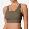 thumbnail image 2 of CAICJ98 Bralettes for Women Support Wireless Lace Bra with Stay-in-Place Straps Full-Coverage Army Green,L, 2 of 5
