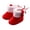 Red, variant on Herrnalise Baby Winter Warm Snow Boots Soft Sole Prewalker Non-Skid Boots For Infant Toddler Boys Girls