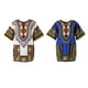 thumbnail image 1 of Paquete de 2 Camisas Dashiki para Hombre, Ropa Colorida con Estampado de Bordado Africano, Caftán Macarena vestidos africanos para mujeres, 1 of 8