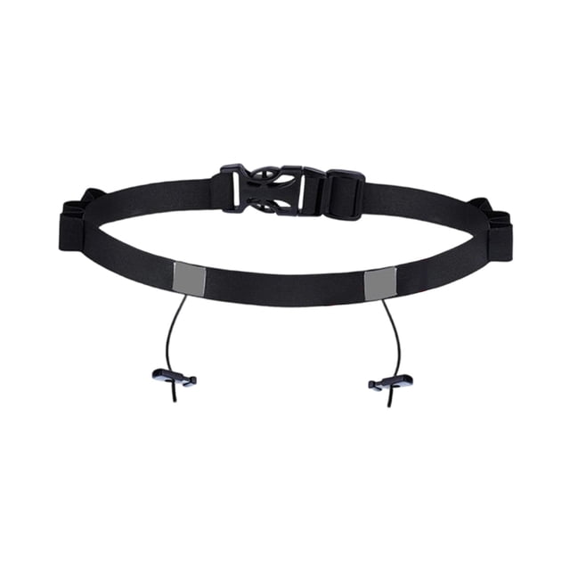 harper Adjustable Race Number Belt with Bib Holder Versatile Triathlon Running Belt for black