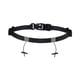 thumbnail image 1 of Cinturón elástico para triatlón y running, práctico portanúmeros, accesorio deportivo unisex. negro, 1 of 9