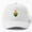 White, variant on Cartoon Corn on the Cob Baseball Hat, Vegetable Character Graphic Design, Classic Cap