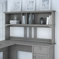 thumbnail image 2 of Bush Furniture Salinas 60W Hutch for L Shaped Desk in Cape Cod Gray, 2 of 6