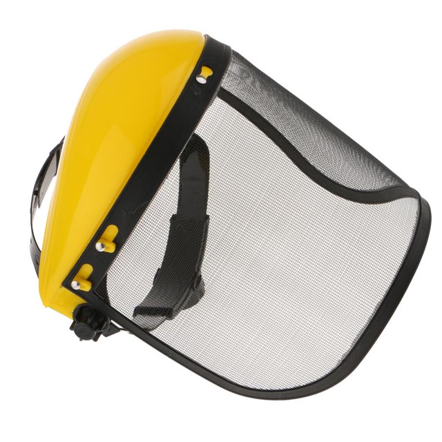 Adjustable Mesh Face Guard Wire Mesh Headgear Eye Face Protector