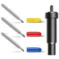 thumbnail image 1 of Deep Cut Blade with Hosing 30/45/60 Degree Sharp Deep Point Blade Foam Chipboard Leather Cutting Tool, 1 of 11