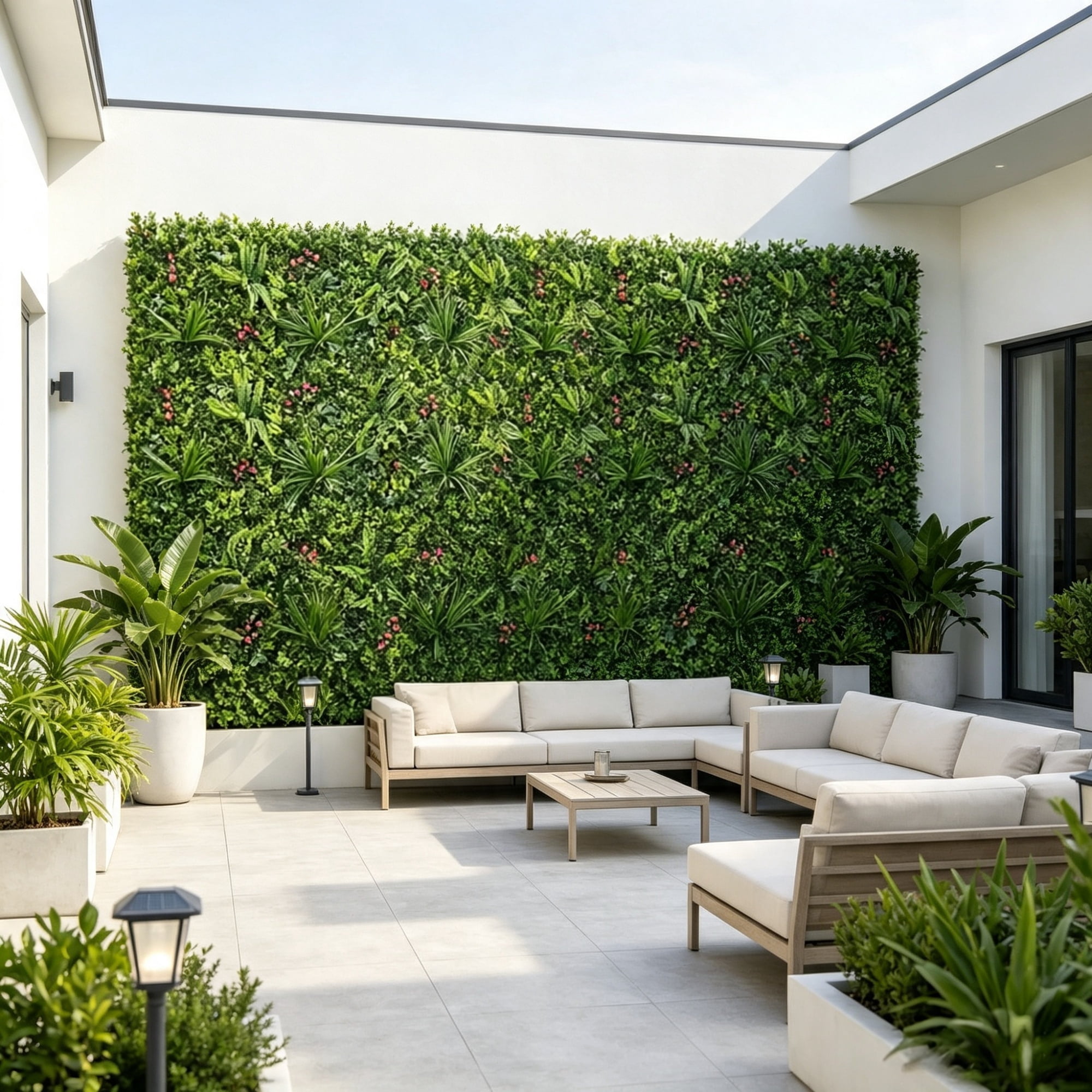 12PCS Artificial Boxwood Panels, 20x20in Sun-Protected Privacy Hedge Fence for Indoor & Outdoor Garden Backdrop