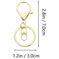 thumbnail image 2 of CRILSTYLEO 6Ud Colgante Para Llaves Y Bolsa Llaveros De Aleación De Zinc Decorativos Prácticos, 2 of 8