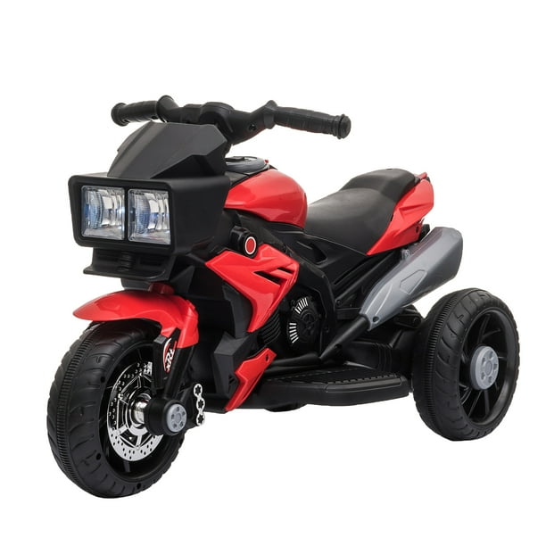 Aosom Kids Electric Pedal Motorcycle RideOn Toy 6V Battery Powered w