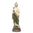 thumbnail image 4 of Saint Jude Thaddeus (San Judas Tadeo) Statue - Patron Saint of Impossible Causes - Religious Figurine for Home Altar & Spiritual Decor - Available in 8, 12, and 16 Inches (Sx8"inches), 4 of 10