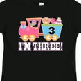 thumbnail image 4 of Inktastic 3rd Birthday Party Girls Train Girls Toddler T-Shirt, 4 of 5