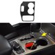 thumbnail image 1 of Cubierta de botón de palanca de cambios ABS Unique Bargains para Jeep Grand Cherokee 2014-2015, adhesivo decorativo para panel de consola interior, color negro de fibra de carbono, 1 of 6