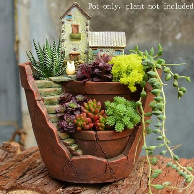 Large Size Sky Garden Succulent Herb Planter Flower Basket Pot Trough Box Plant Home Decor Christmas Gift Present Large Size Sky Garden Succulent Herb Planter Flower Basket Pot Trough Box Plant Home Decor Christmas Gift Present