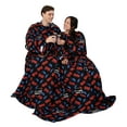 thumbnail image 2 of Snuggie The Original Wearable Blanket with Sleeves, Super Soft Throw Fleece, Pepsi Wild Cherry, 2 of 5
