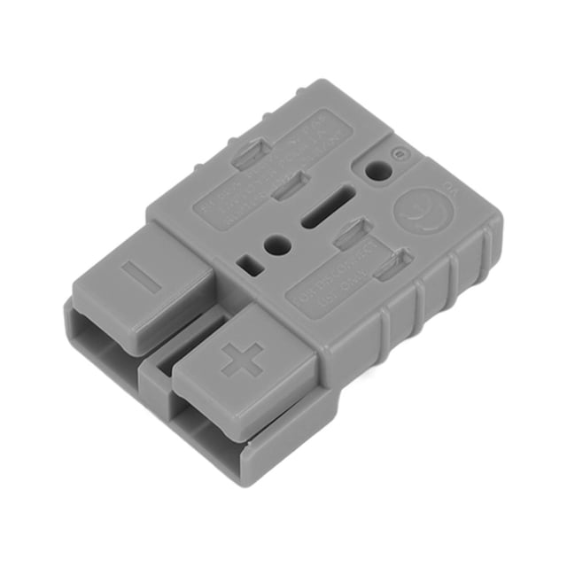 Enchufe de carga en V, conector de 50 A y 600 V, conector de batería en V doble, kit de conector en V, tecnología avanzada