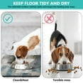 thumbnail image 4 of msiwtych Blue Color Block Pet Feeding Mats, 4 of 7
