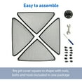 thumbnail image 6 of EasyGo 36 INCH SQUARE FIRE SCREEN – FIRE PIT COVER – FIRE SCREEN PROTECTOR, 6 of 6