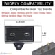 thumbnail image 2 of Relé de arranque y condensador del compresor del refrigerador W10613606, 2 of 7