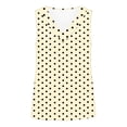 thumbnail image 6 of Mifsaly Polka-Dot Tank Top Women V-Neck Sleeveless Cotton Tops Loose Casual Blouses Breathable Lightweight Summer Basic Tee XL, 6 of 6