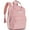 Pink, variant on Ruvalino Multifunction Diaper Bag Backpack, Waterproof Baby Travel Bag for Newborns, Infants, and Toddlers, Taro Purple